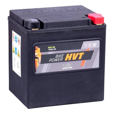 Batterie Intact HVT YTX30L-BS 12V 30Ah prête à l’emploi