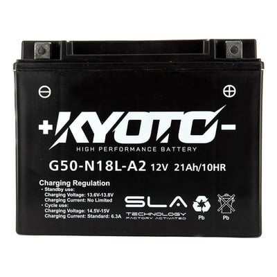 Batterie Kyoto G50-N18L-A2 SLA AGM prête à l'emploi