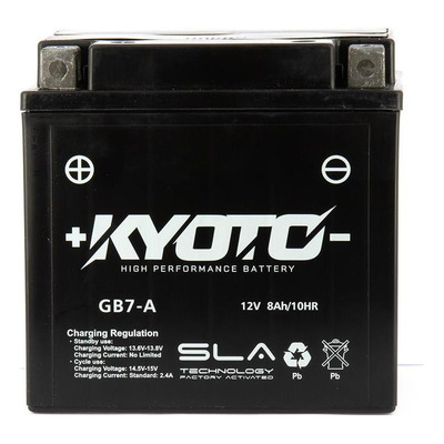 Batterie Kyoto GB7-A SLA AGM prête à l'emploi