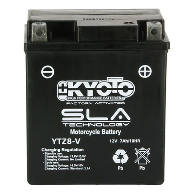 Batterie Kyoto GTZ8-V SLA AGM prête à l'emploi