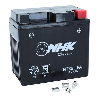 Batterie NHK NTX5L 12V 4ah