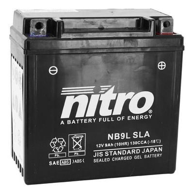 Batterie Nitro NB9L 12V 9Ah prête à l’emploi