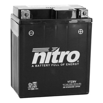 Batterie Nitro NTZ8V 12V 7,4Ah prête à l’emploi