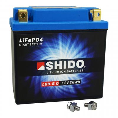 Batterie Shido Lithium 12V 3 Ah LB9-B