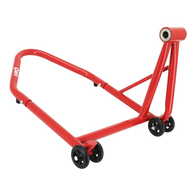 Béquille arrière d'atelier monobras rouge 1TEK