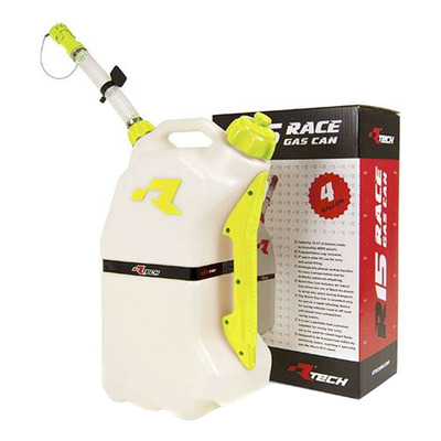 Bidon d’Essence RTECH R15 Jaune 15L – Homologué ADR