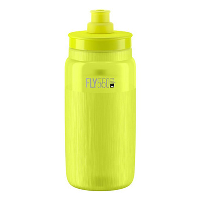 Bidon vélo Élite Fly Tex Jaune 550 mL
