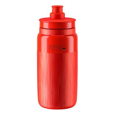 Bidon vélo Élite Fly Tex Rouge 550 mL