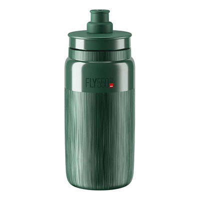 Bidon vélo Élite Fly Tex Vert 550 mL