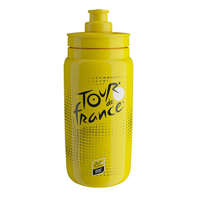 Bidon vélo Élite Fly tour de France 2026 Jaune 550 mL