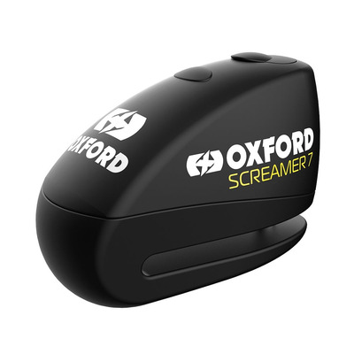 Bloque disque Oxford Screamr-7 noir 7mm avec alarme