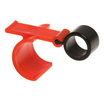 Bloque Levier de Frein Avant RFX Race Orange et Noir – Universel