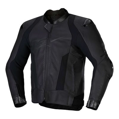 Blouson cuir Alpinestars Missile V3 black/black