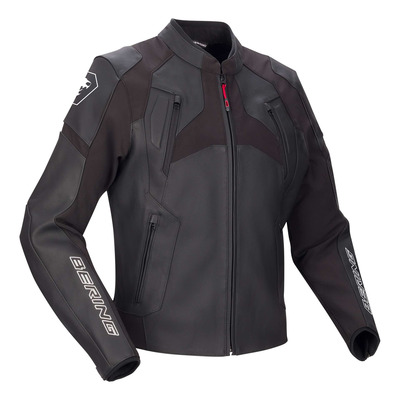 Blouson cuir Bering Khilmore noir