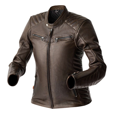 Blouson cuir femme RST Roadster Air D3O brun