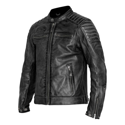 Blouson cuir John Doe Storm black