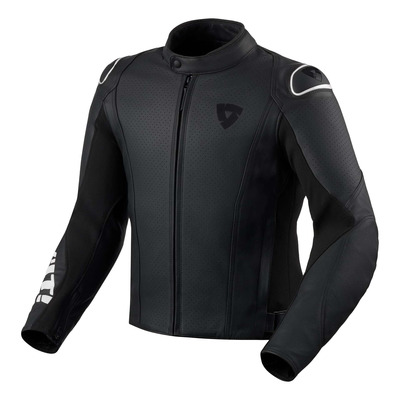 Blouson cuir Rev’It Quadratic black/white