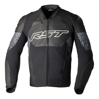 Blouson cuir RST Pro Series Supersport-K noir/gris