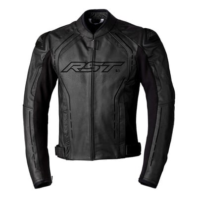 Blouson cuir RST S1 noir/noir