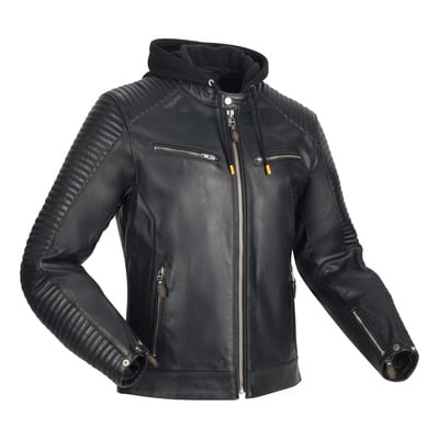 Blouson cuir Segura Dorian 2 noir