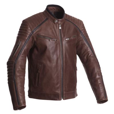 Blouson cuir Segura HORNER marron/noir