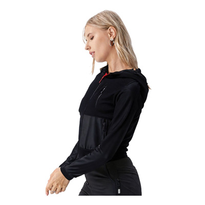 Blouson moto femme Helstons Softy Air noir