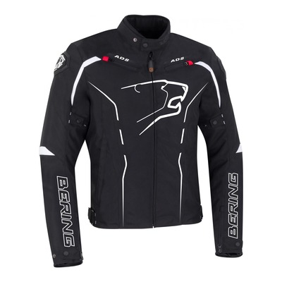 Blouson textile Bering Kaloway noir/blanc
