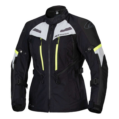 Blouson textile femme Alpinestars Stella Bogota Pro Drystar black/ice gray/yellow fluo