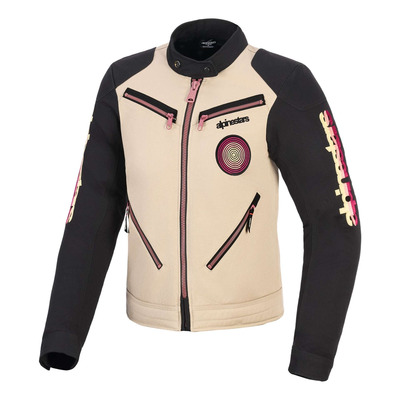 Blouson textile femme Alpinestars Stella Grace aluminum black