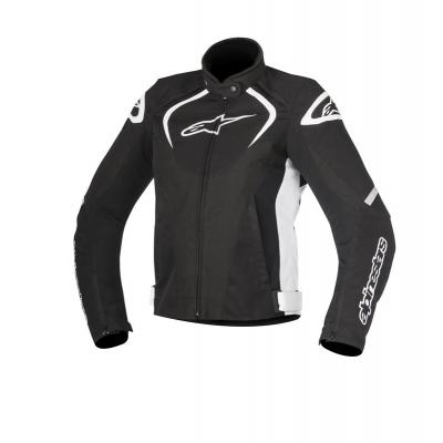 Blouson textile femme Alpinestars STELLA T-JAWS WATERPROOF noir/blanc