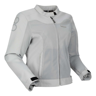 Blouson textile femme Bering Lady Alias gris clair