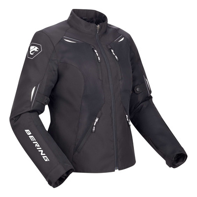 Blouson textile femme Bering Lady Brazilia noir/blanc