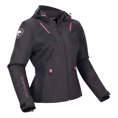 Blouson textile femme Bering Lady Wing noir/fuschia