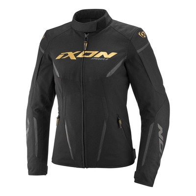 Blouson textile femme Ixon Striker 2 Lady black/gold