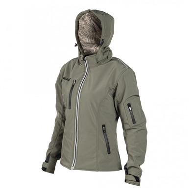 Blouson textile femme Nexone Soft-Shell kaki
