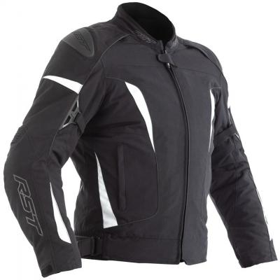 Blouson textile femme RST GT blanc