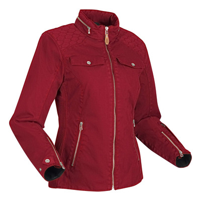 Blouson textile femme Segura Lady Bahia rouge