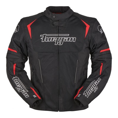 Blouson textile Furygan Ultraspark 3en1 noir/rouge