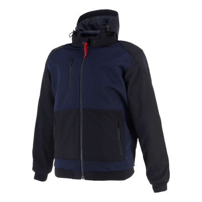 Blouson textile Helstons Soft Air noir/bleu