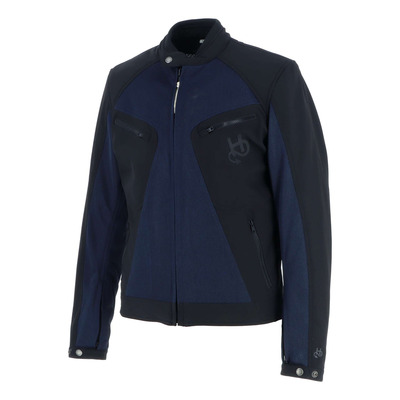 Blouson textile Helstons Turbo Air Mesh noir/bleu