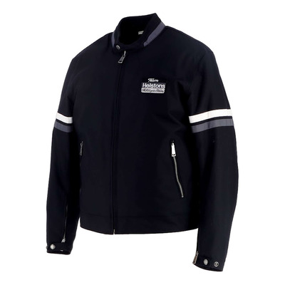 Blouson textile Helstons V-Series noir/noir