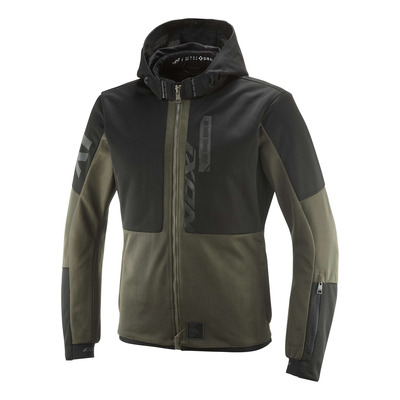 Blouson textile Ixon Park Air kaki/noir