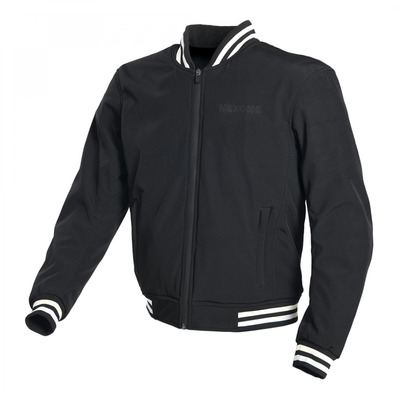 Blouson textile Nexone Gianni noir/blanc