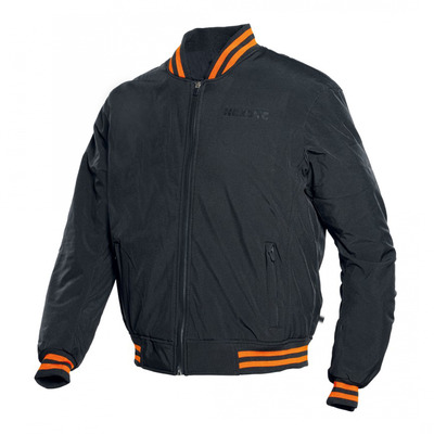 Blouson textile Nexone Gianni noir/orange
