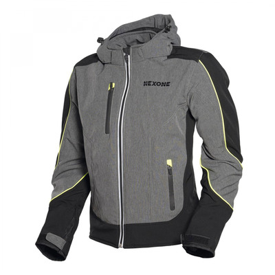 Blouson textile Nexone Soft-Shell gris