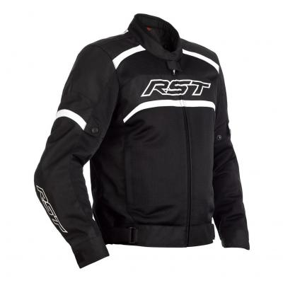 Blouson textile RST Pilot noir/blanc