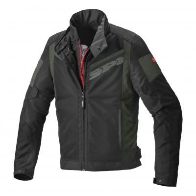 Blouson textile Spidi Breezy Net H2Out vert/noir