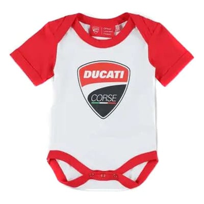 Body bébé Ducati Corse blanc/rouge 2023