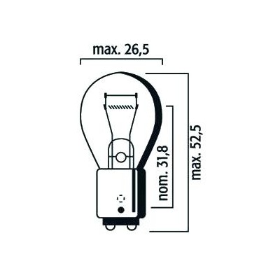 Ampoule H3 halogène PK 12V 55W - Pièces Electrique sur La Bécanerie