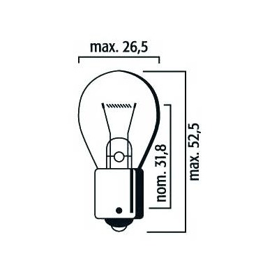 Ampoule de clignotant 12v 10-5w Bay15d - Pièces Electrique sur La Bécanerie